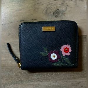Kate Spade Leather Black Wallet